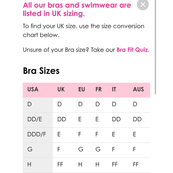 NEW Pink Mesh Bra & Panty Set By Curvy Kate Sz 38DDD/G & XL Sheer Baby Pink - Picture 8 of 8